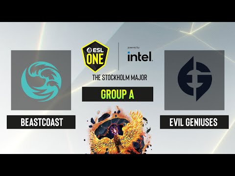Dota2 - Evil Geniuses vs. beastcoast - Group A - Game 2 -  ESL One Stockholm 2022