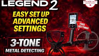 Nokta Legend - Advanced Settings- Make Things Easy With This 3 Tone Set Up !