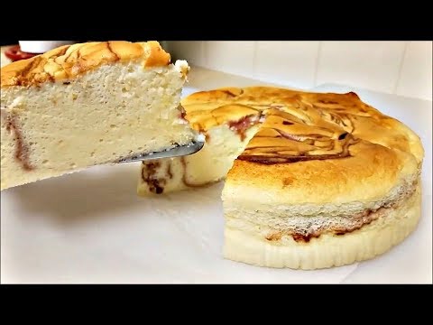 Jiggly Fluffy Japanese Cheesecake | COTTON CHEESECAKE RECIPE EASY