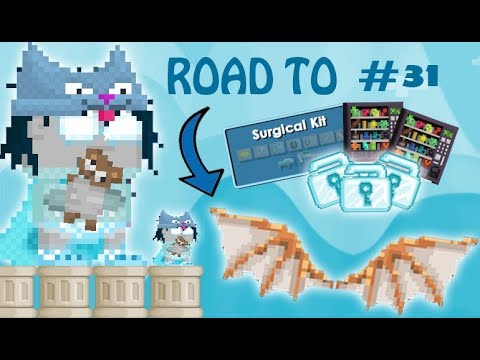 Growtopia - ROAD TO DA VINCI WING! Episode #31 - SURGICAL TOOLS!