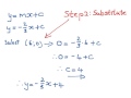 MOD 6 finding eq of str line part 2 Math, Algebra, Functions