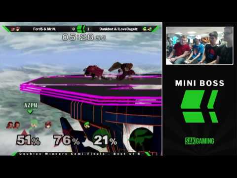 Mini Boss Doubles Winners Semis - Ford$ & Mr. N (Red) vs Dankbot & ILoveBagelz (Green)