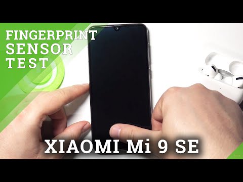 XIAOMI Mi 9 SE Fingerprint Sensor Test