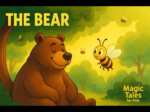 The Bear and the Bee – A Heartwarming Fable About Friendship | Magic Tales for Kids