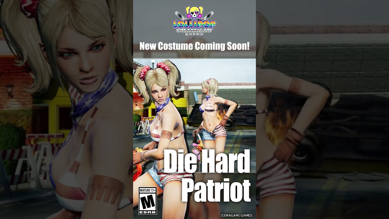 "LOLLIPOP CHAINSAW RePOP" Die Hard Patriot Has Arrived! Vol.1 #lollipopchainsawrepop #shorts