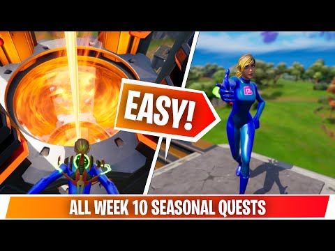 Fortnite: All Week 10 Seasonal Quests Guide | Chapter 3 Season 2
