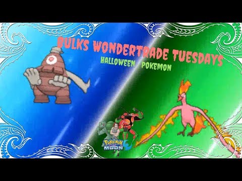 Bulks Wondertrade Tuesdays (Halloween Pokemon/Costume)