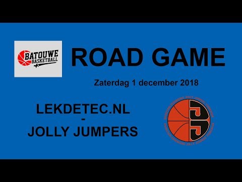 181201 Lekdetec vs Jolly Jumpers samenvatting