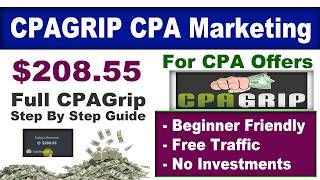 CPAGrip CPA Marketing Best Traffic Source