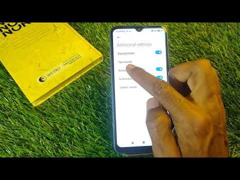 Enable Touch Sound in Redmi 10,How To On Touch Sound in Redmi 10,Redmi 10 Me Touch Sound Keise Kare