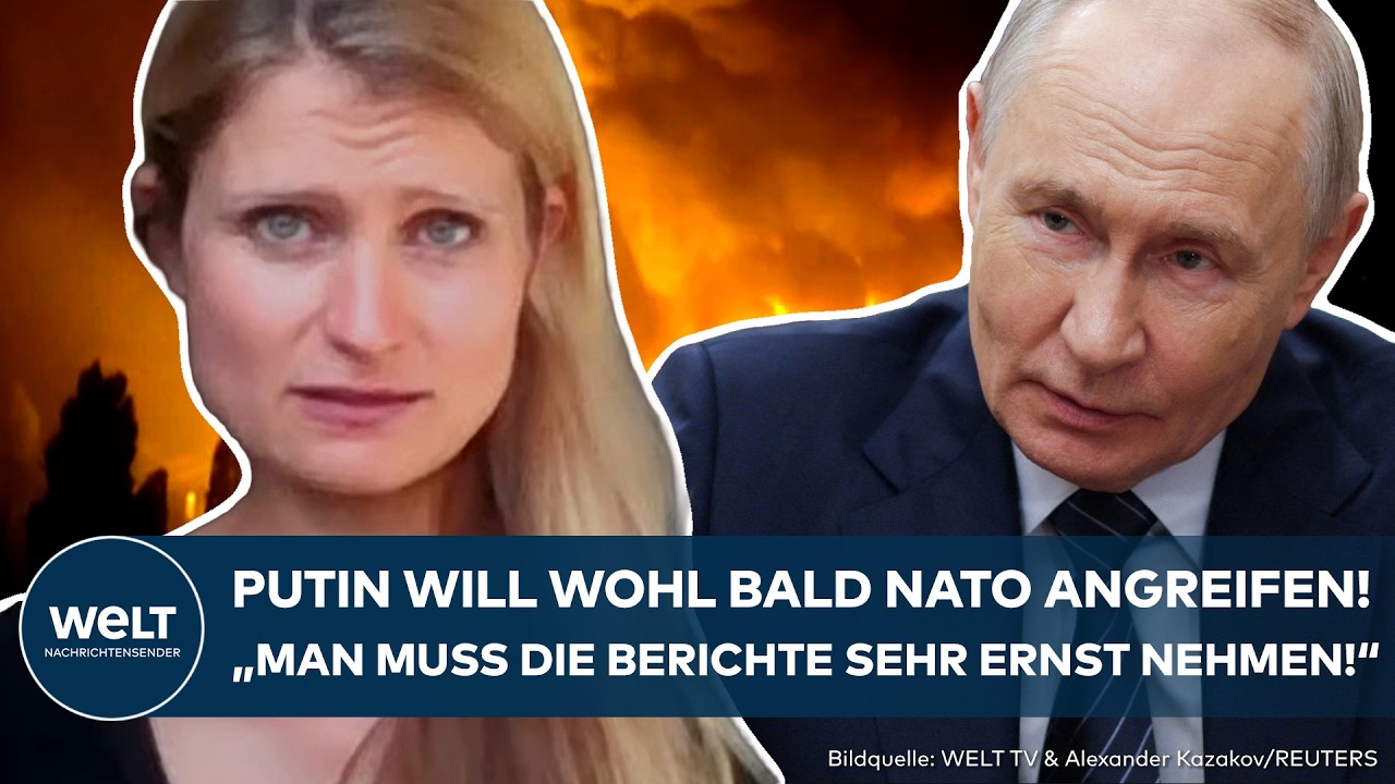 UKRAINE-KRIEG: Brisante Geheimdienstinformationen! Putin plant offenbar Angriff auf Nato im Herbst