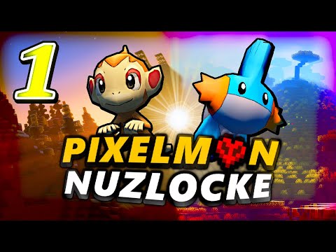 Pixelmon Nuzlocke Rivals - "DAY ONE!" - Episode 1 (Minecraft Pokemon Mod)