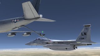Gunship IV マニュアルでの空中給油チャレンジ
