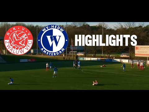 WV verspilt overwinning binnen één minuut. | Zwaluw VFC - WV-HEDW | Highlights