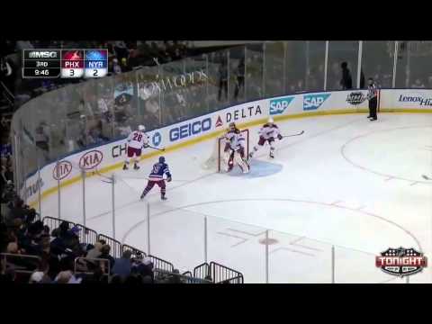 Phoenix Coyotes at New York Rangers   03\24\2014