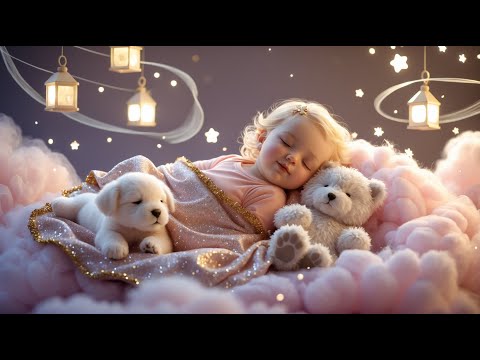 Ocean Dreams Lullaby 🌊 | 1h25 Mozart & Brahms Sleep Music 🧠