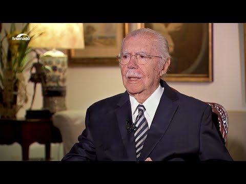 Ex-presidente do Senado, José Sarney fala sobre a história e importância do Parlamento