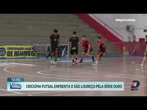 Rodada de futsal tem jogos importantes para Criciúma e Tubarão