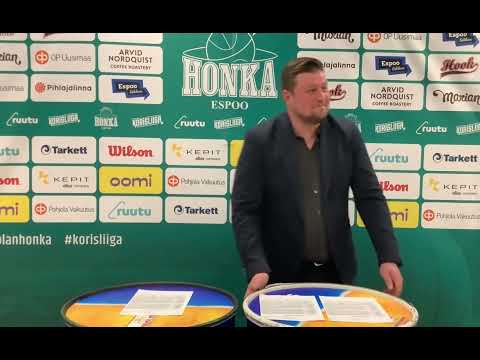 Korisliiga pressi: Honka-KTP 3.2.2026