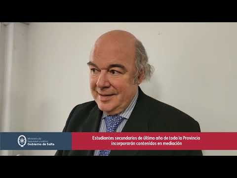 Se incorporarán contenidos específicos de mediación en colegios secundarios