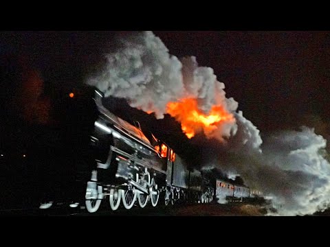 Steam Trains At Night