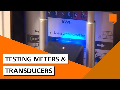 Testing meters & transducers