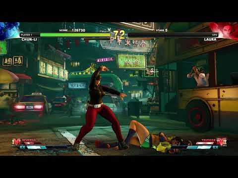 SFV CE - Chun-Li vs Laura