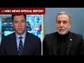 Special Report NBC News Exclusive Interview With Iran S Foreign Minister On War With U S