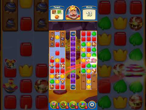 Royal match gameplay 3500 to 3509 levels open new Area Mission pursuit lava quest 