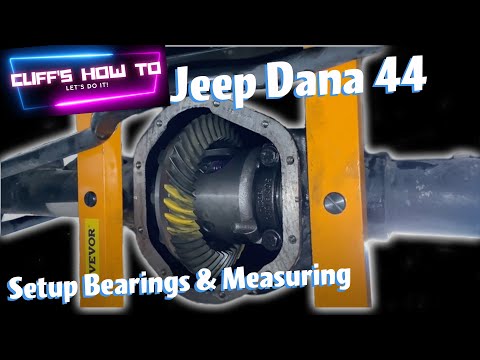 Dana 44 Rebuild: Pinion Bearing Race Install and Pinion Setup Bearing