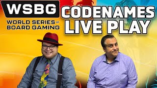 Codenames Live Play with Tom, Joey, and Designers - World Series of Board Gaming 2025