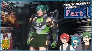 【EDF:IR】茶屋、倒壊 part1【ゆっくり実況】