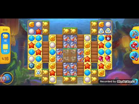 fishdom gameplay / level 6118 / It is like the ads? / thank you