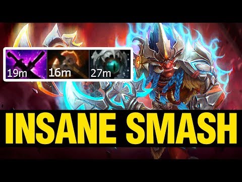 INSANE SMASH - Troll Warlord - Dota 2
