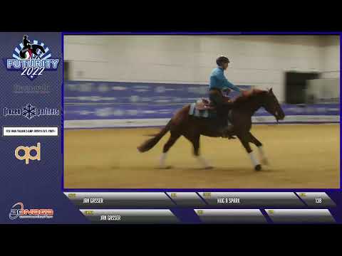 Futurity 2022 - JAN GASSER & HUG A SPARK score 141