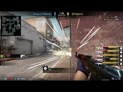 CS:GO POV Demo G2 NiKo (25/20) vs NiP (de_dust2) @ BLAST Premier World Final 2021