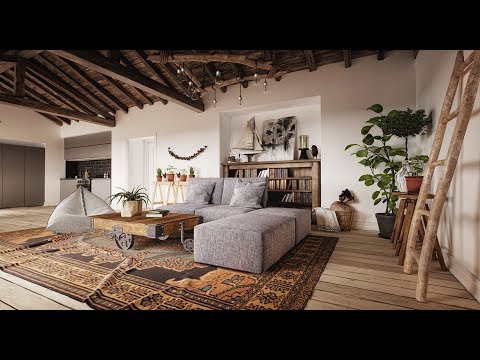 Speed Level Design UE4: Country House