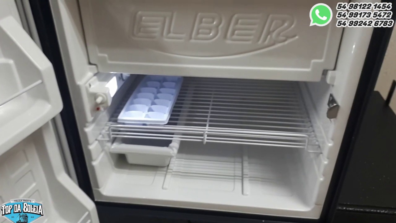 GELADEIRA PARA CAMINHÃO ELBER BIG 85 LITROS TOP DA BOLEIA