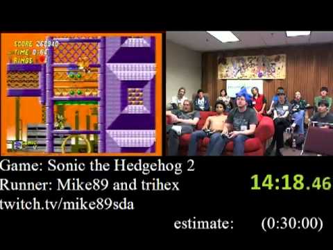 Awesome Games Done Quick 2012 - Sonic 2 speed run