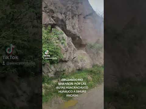 cruzando rio Marañon #huanuco #áncash #peruanaviajera