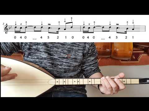 ERİK DALI GEVREKTİR #solfej kısasap bağlama süslemeleri