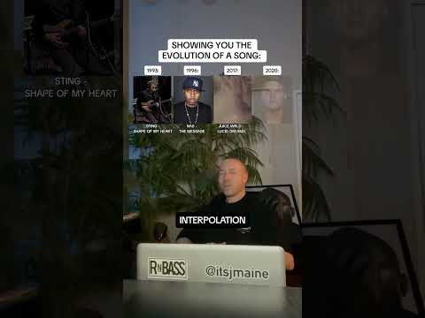 Showing You The Evolution Of A Song: Juice WRLD “Lucid Dreams”, Sting, Avicii, etc. #shorts #music