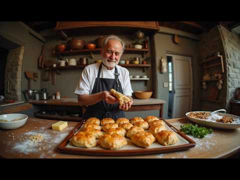 Better then bread: mushroom Turkish  Borek recipe My grandma show me. phyllo or yufka flat bread