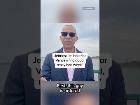 Jeffries: I'm here for Vance's "no good, really bad week"