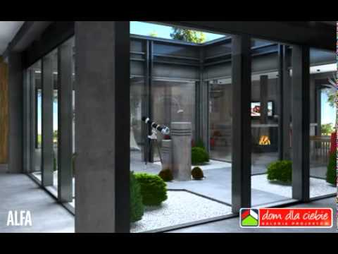 Dom Dla Ciebie - Projekt domu Alfa (widok 360) - www.domdlaciebie.com.pl