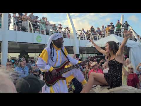 Jam Cruise 2024 - Steel Pulse visits the crowd! - 4K