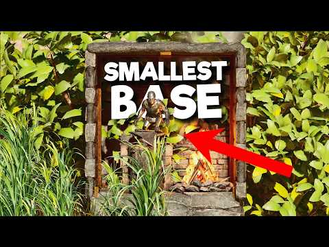 I Built & Survived Solo Inside Arks Smallest Cave