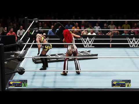 Beck Lynch VS Sonya Deville TLC Round 1 - Mae Young Classic Tournament 2019 - WWE 2K20