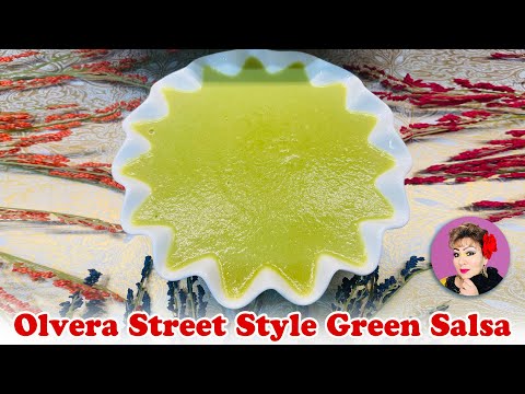 Olvera Street Style Green Salsa