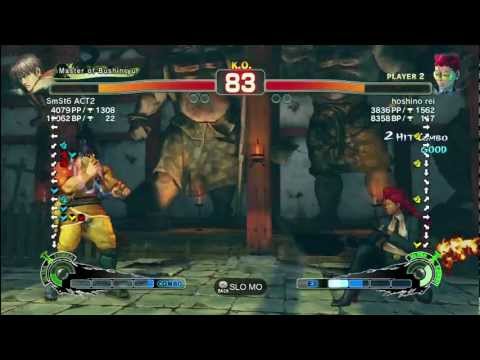 SmSt6 ACT2 (Guy) vs hoshino rei (C. Viper) - SSF4AE2012 1080p HD